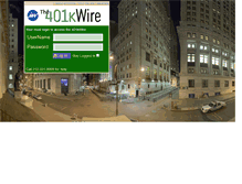 Tablet Screenshot of 401kwire.com